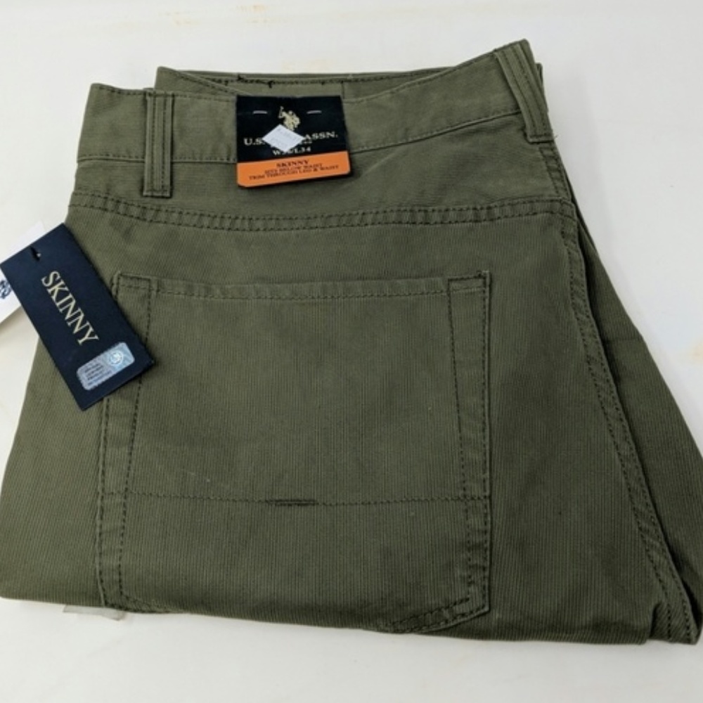 US Polo Association Men's Low Rise Skinny Jeans